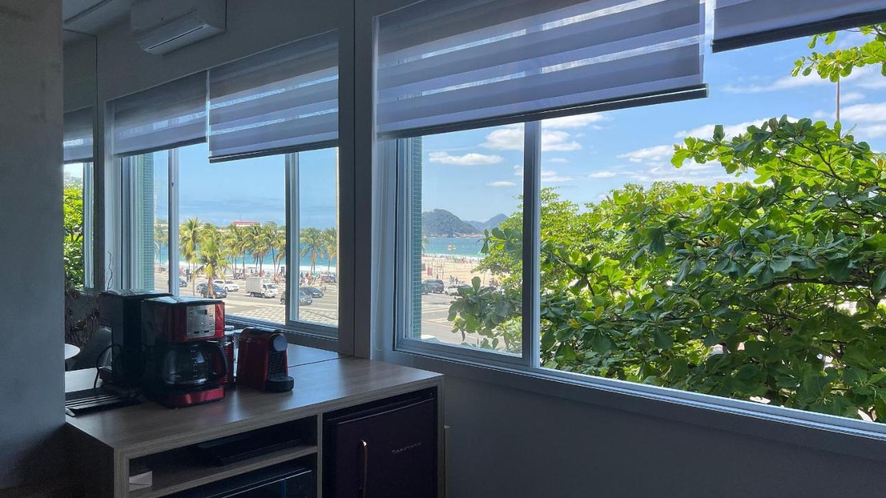 ריו דה ז'ניירו Estudio Moderno Com Vista Oceanica מראה חיצוני תמונה
