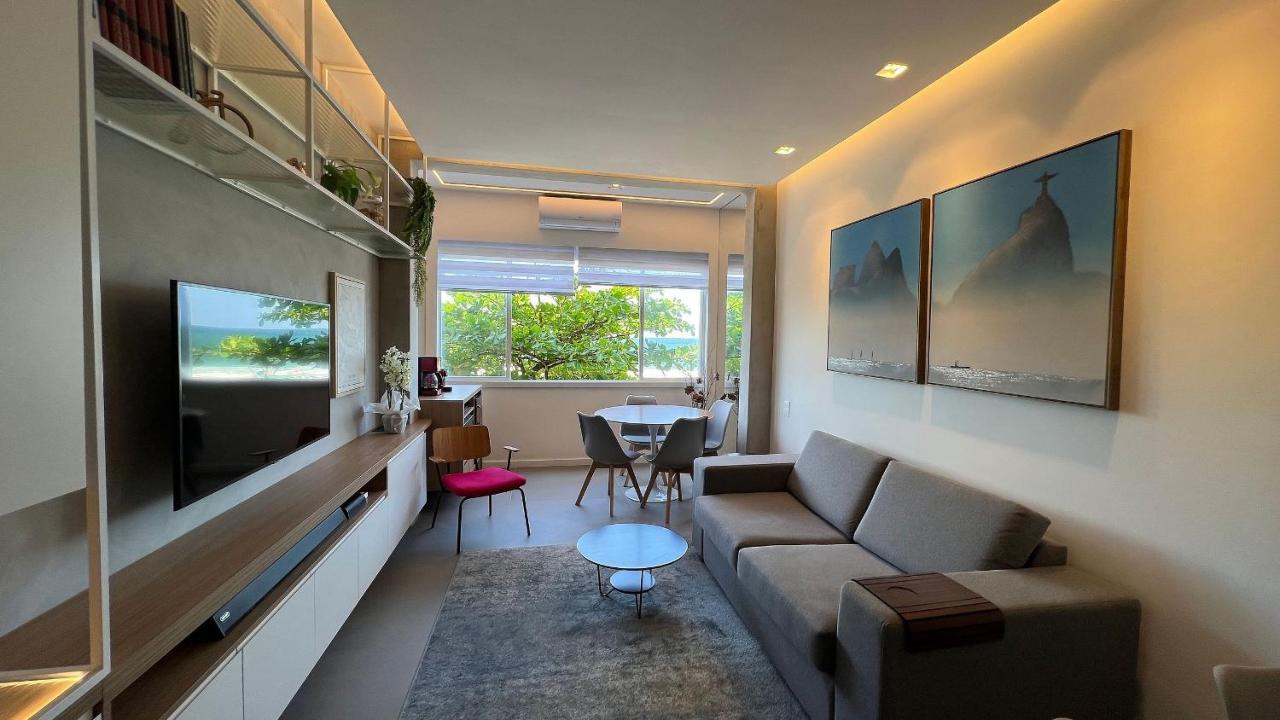 ריו דה ז'ניירו Estudio Moderno Com Vista Oceanica מראה חיצוני תמונה