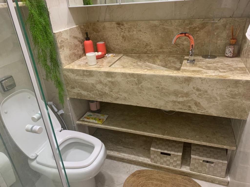 ריו דה ז'ניירו Estudio Moderno Com Vista Oceanica מראה חיצוני תמונה