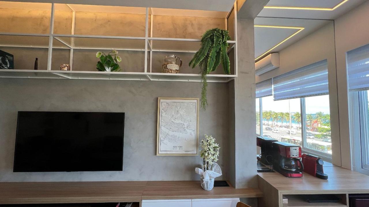 ריו דה ז'ניירו Estudio Moderno Com Vista Oceanica מראה חיצוני תמונה