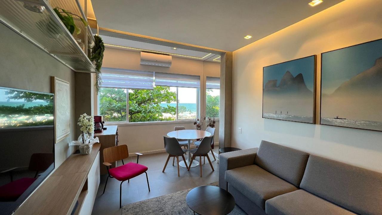 ריו דה ז'ניירו Estudio Moderno Com Vista Oceanica מראה חיצוני תמונה