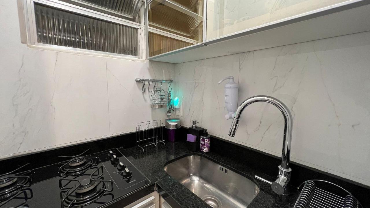 ריו דה ז'ניירו Estudio Moderno Com Vista Oceanica מראה חיצוני תמונה