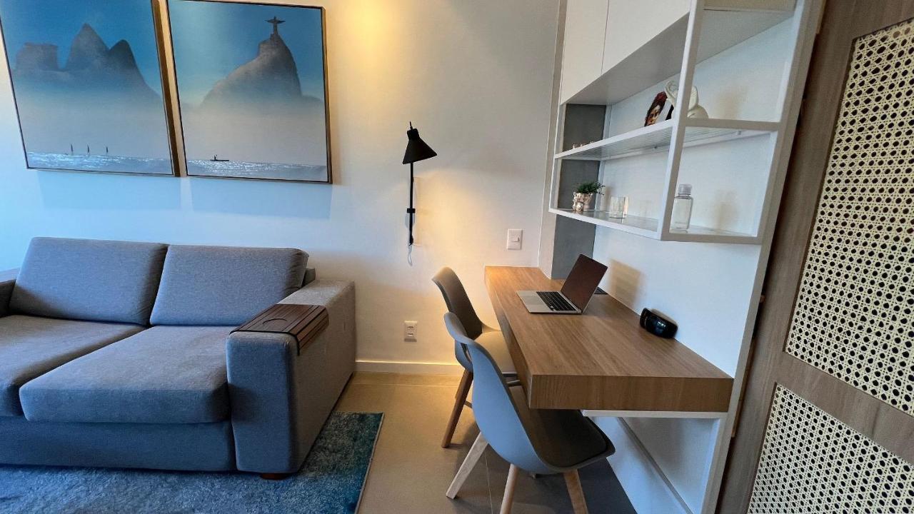 ריו דה ז'ניירו Estudio Moderno Com Vista Oceanica מראה חיצוני תמונה